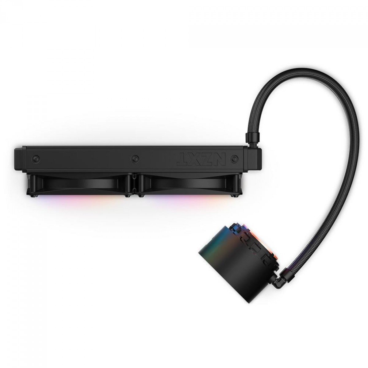 Water Cooler NZXT Kraken Elite 240 RGB, 240mm, AIO LCD Display, Black, Intel-AMD, RL-KR24E-B1