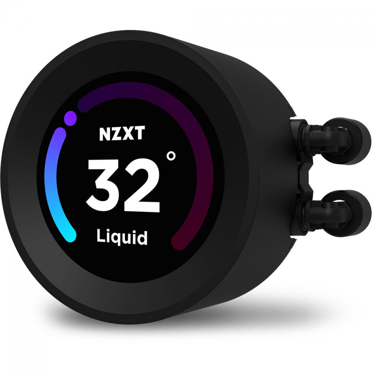 Water Cooler NZXT Kraken Elite, 240mm, AIO LCD Display, Intel-AMD, Black, RL-KN24E-B1