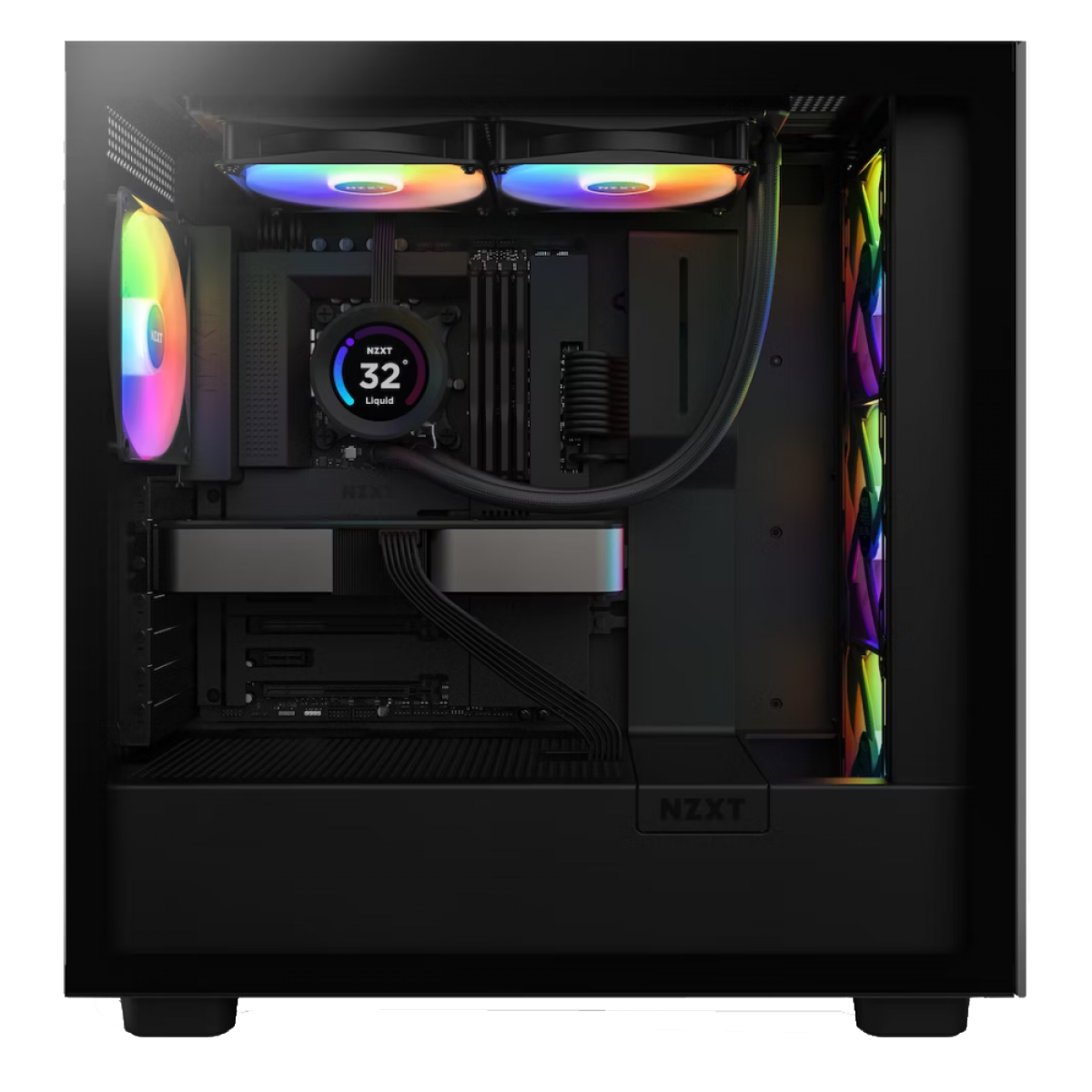 Water Cooler NZXT Kraken Elite 280 RGB, 280mm, Black, Intel-AMD, RL-KR28E-B1
