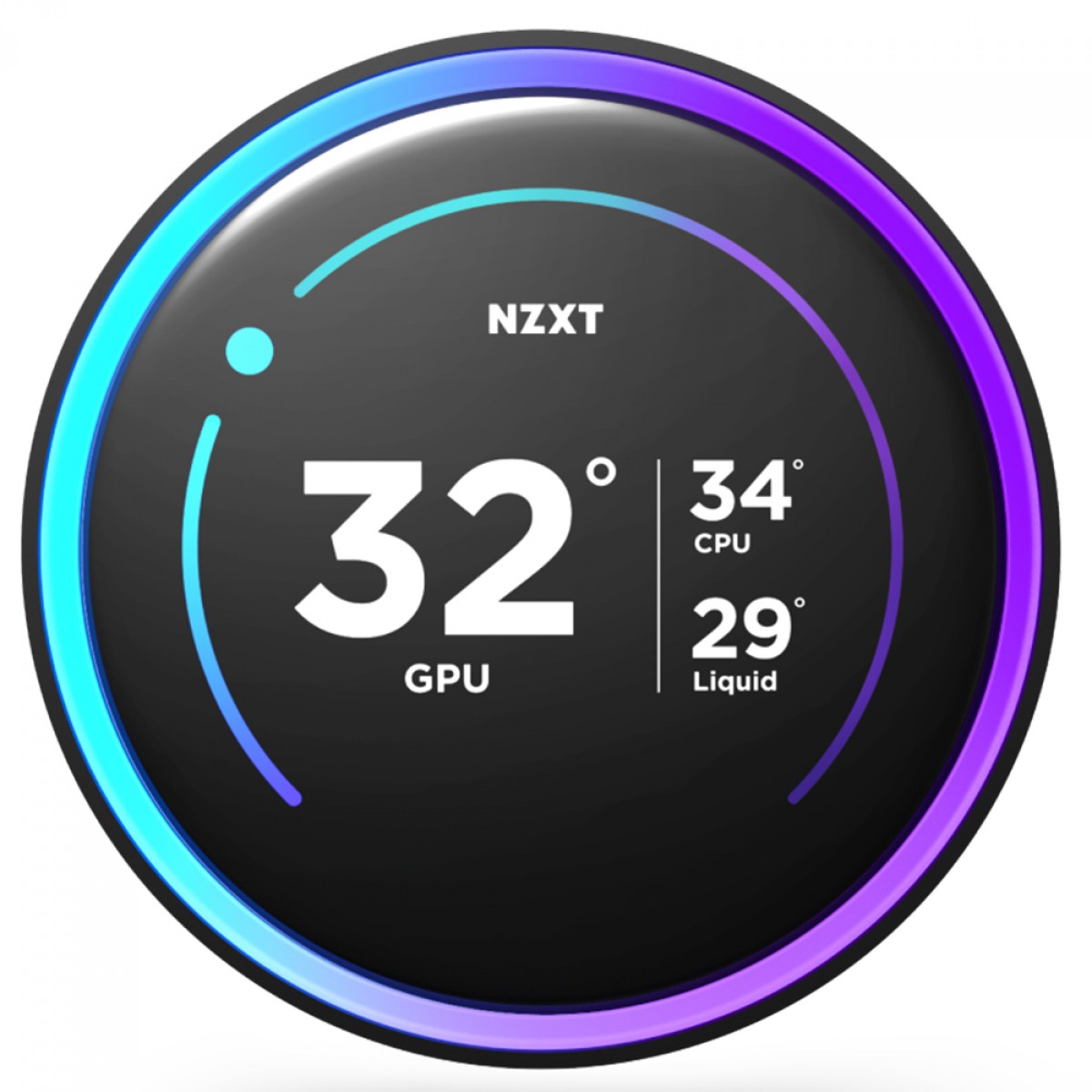 Water Cooler NZXT Kraken Elite 360, 360mm, Display LCD, Intel/AMD, Preto, RL-KN36E-B2