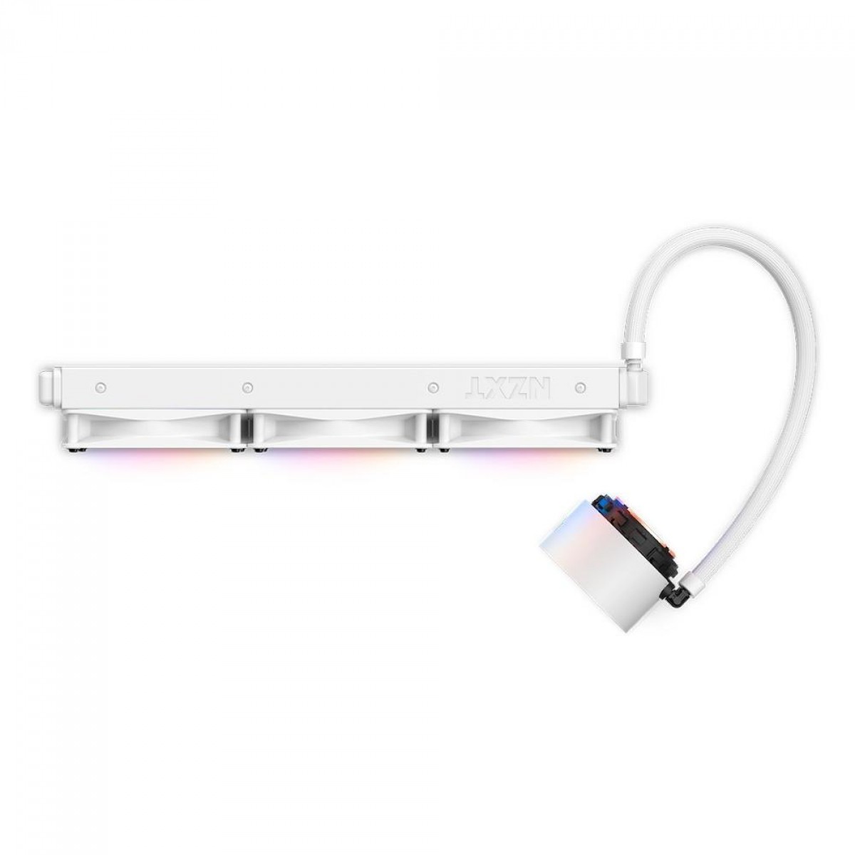 Water Cooler NZXT Kraken Elite 360 RGB, 360mm, AIO LCD Display, White, Intel-AMD, RL-KR36E-W1