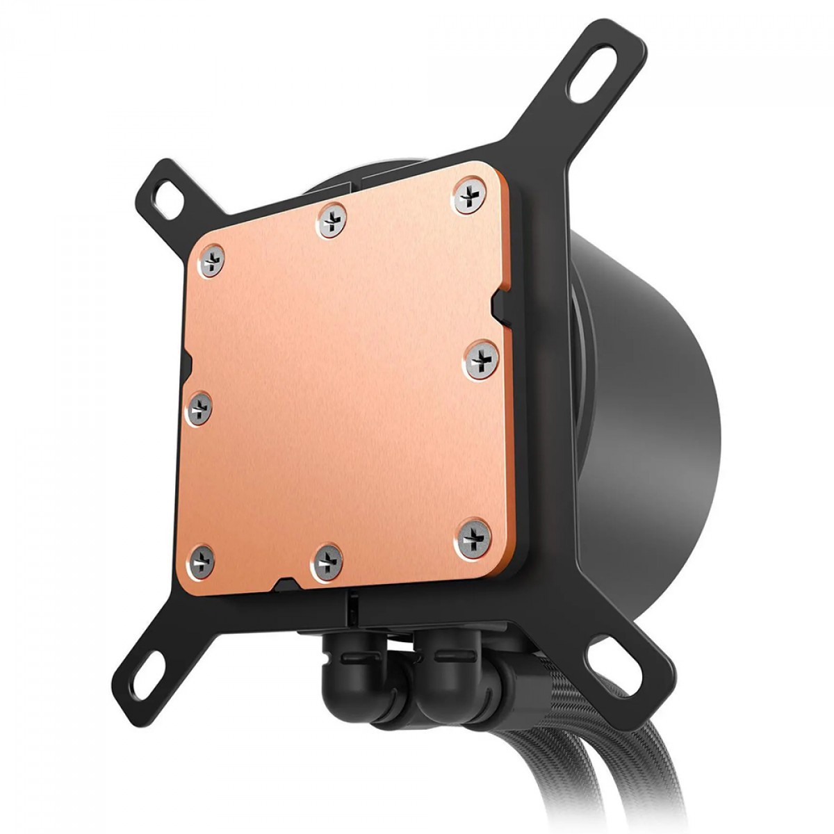 Water Cooler NZXT Kraken Plus 360 RGB, 360mm, Com Display LCD, Intel-AMD, Preto, RL-KR360-B2