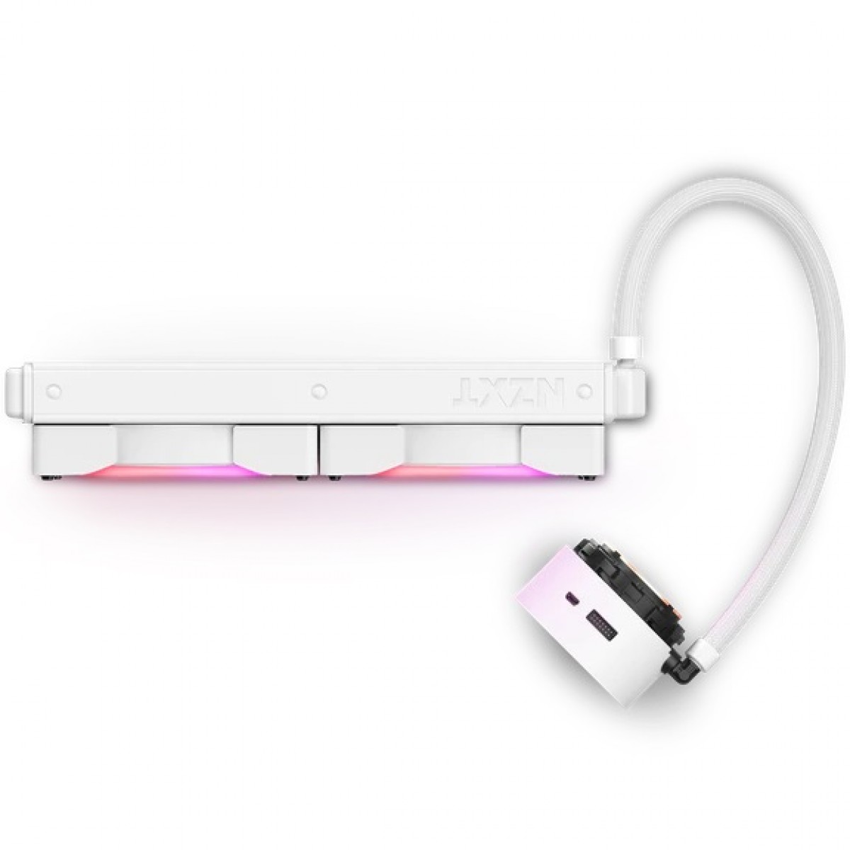 Water Cooler NZXT Kraken Z63 RGB, 280mm, White, Intel-AMD, Compatível com LGA 1700, RL-KRZ63-RW
