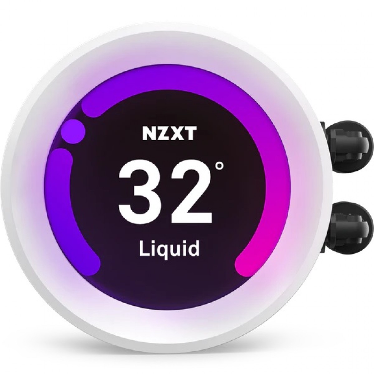 Water Cooler NZXT Kraken Z63 RGB, 280mm, White, Intel-AMD, Compatível com LGA 1700, RL-KRZ63-RW