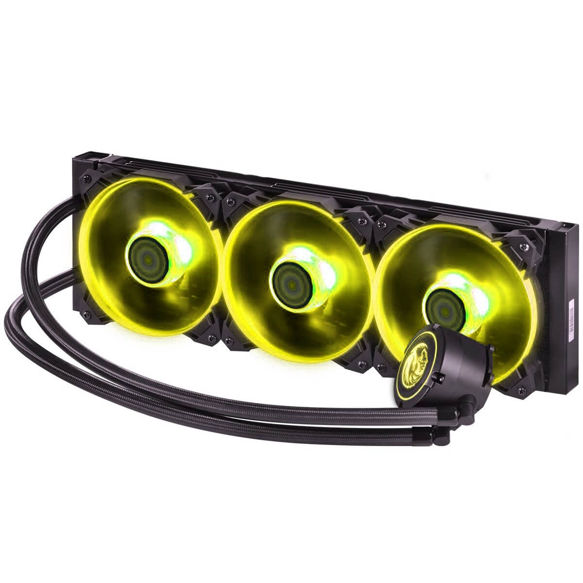 Water Cooler PCYES Nix, RGB 360mm, Intel-AMD, PWC360H40PTRGB