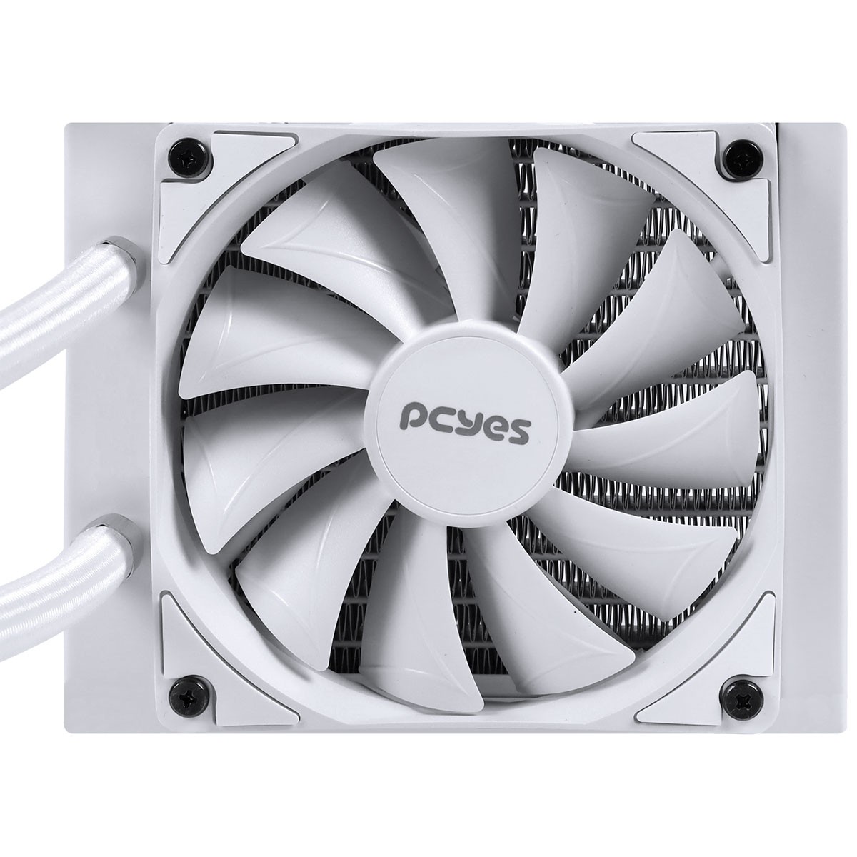 Water Cooler PCyes Sangue Frio 2 White, 120mm, Intel-AMD, Compatível com LGA 1700, PSF2120H33WHSL