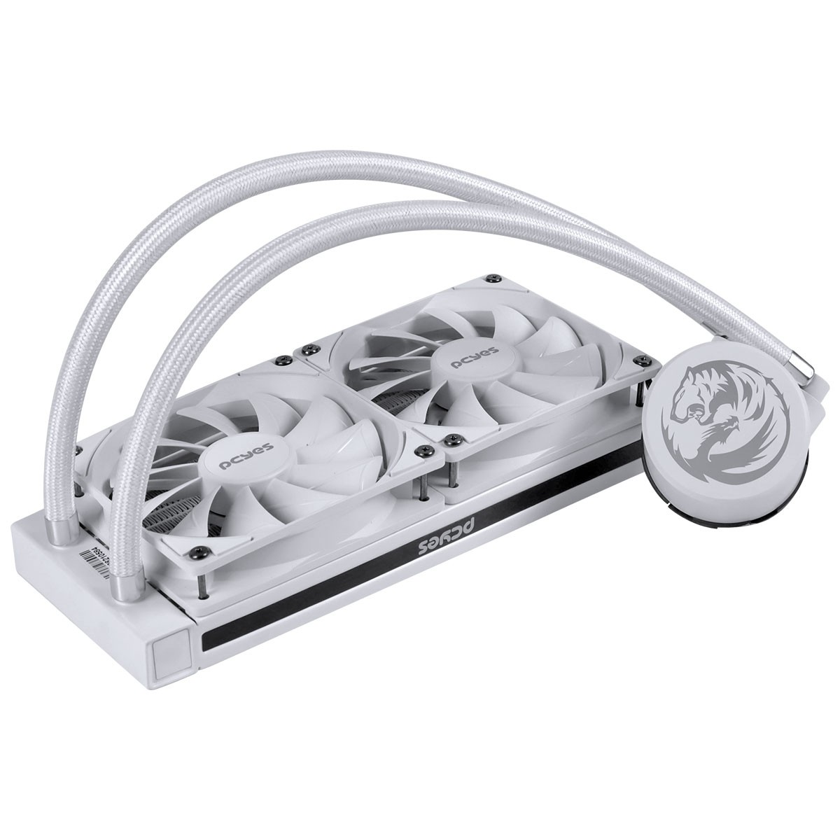 Water Cooler PCyes Sangue Frio 2 White, 240mm, Intel-AMD, Compatível com LGA 1700, PSF2240H40WHSL