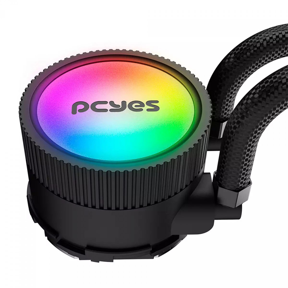 Water Cooler PCYES Sangue Frio 3 ARGB Black Vulcan, 240mm, Intel-AMD, Preto, ARGBSF3240BR