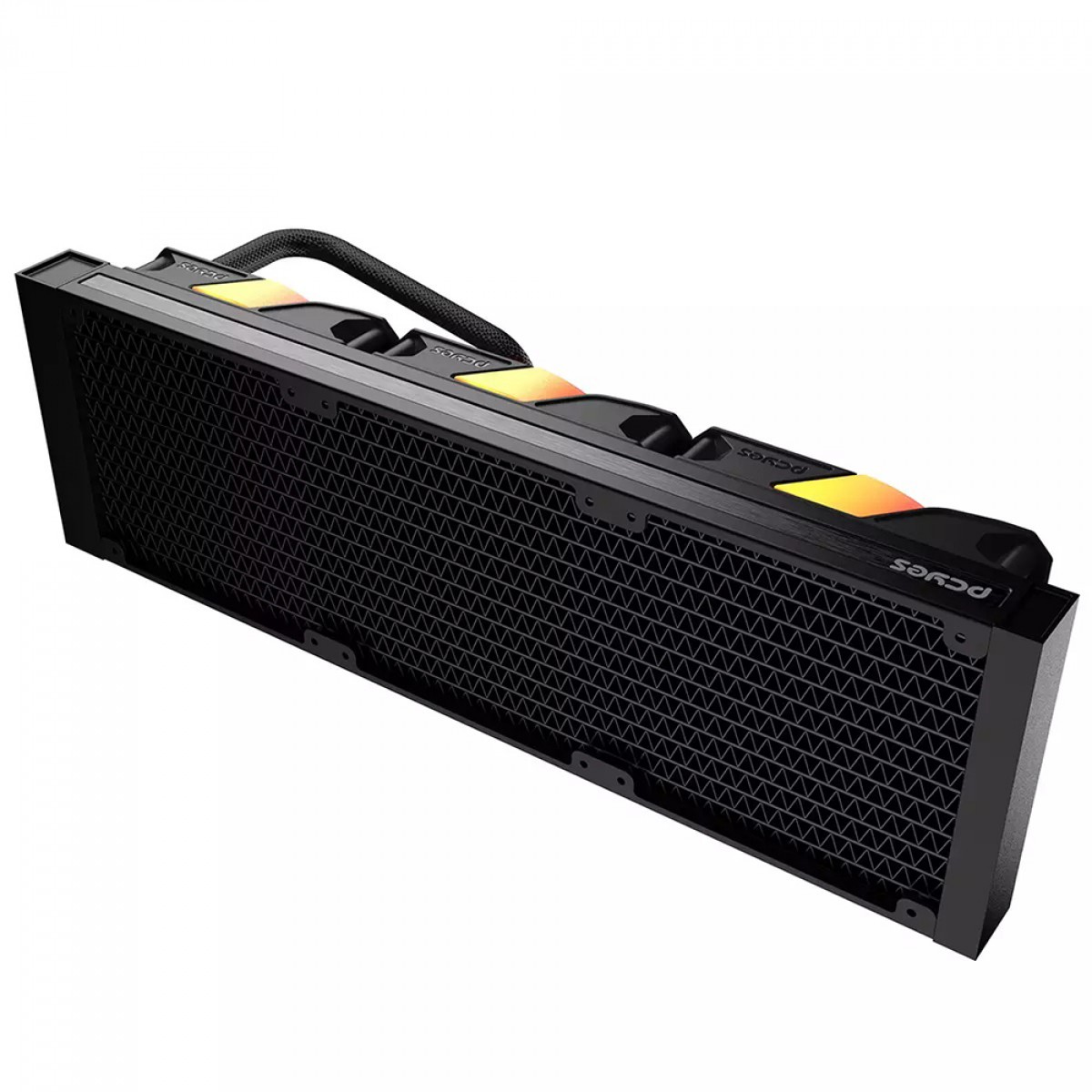Water Cooler PCYES Sangue Frio 3 ARGB Black Vulcan, 360mm, Intel-AMD, Preto, ARGBSF3360BR