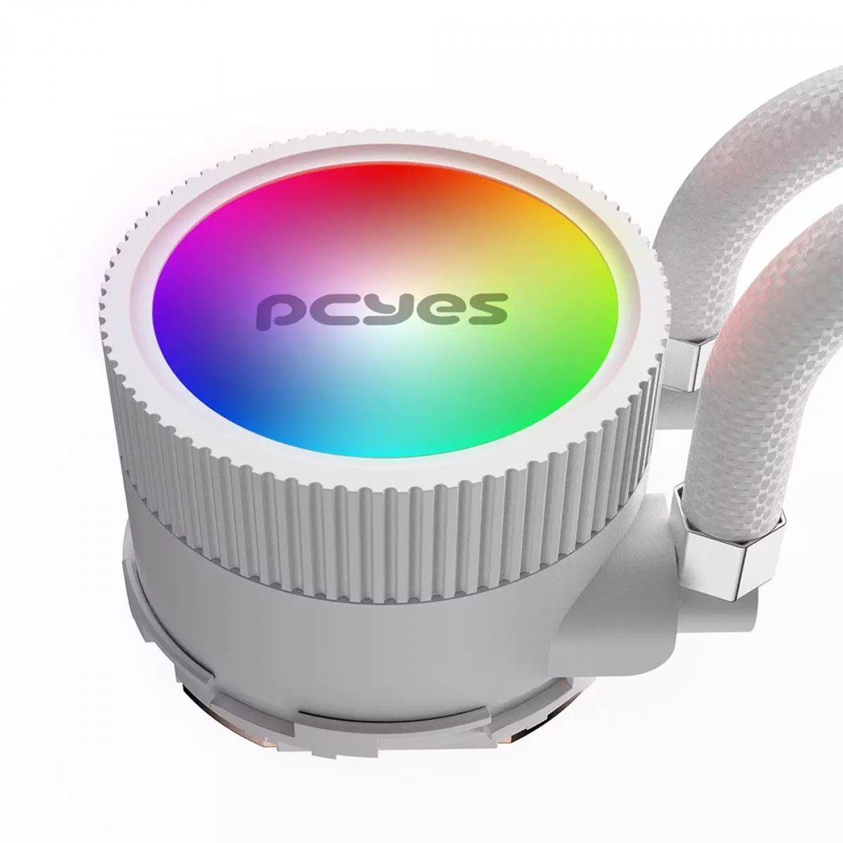 Water Cooler PCYES Sangue Frio 3 ARGB White Ghost, 360mm, Intel-AMD, Branco, ARGBSF3360WGBR