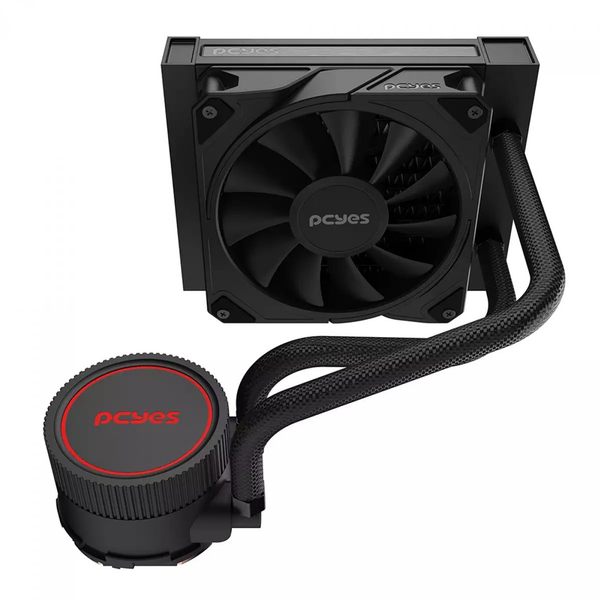 Water Cooler PCYES Sangue Frio 3 Black Vulcan, 120mm, Intel-AMD, Preto, WCSF3120BR