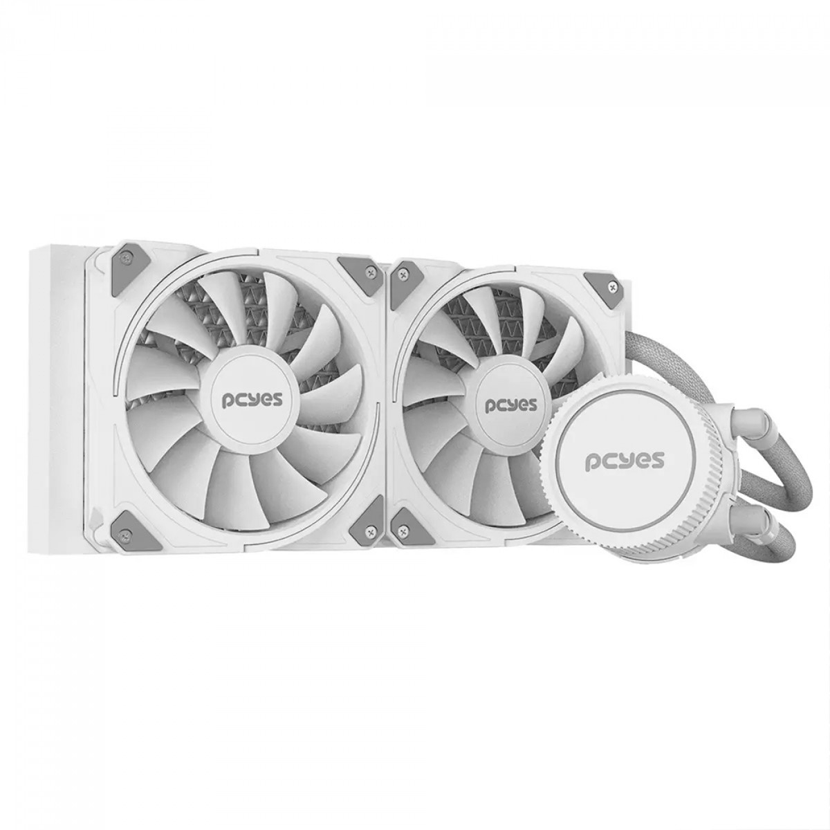 Water Cooler PCYES Sangue Frio 3 White Ghost, 240mm, Intel-AMD, Branco, WCSF3240WGBR