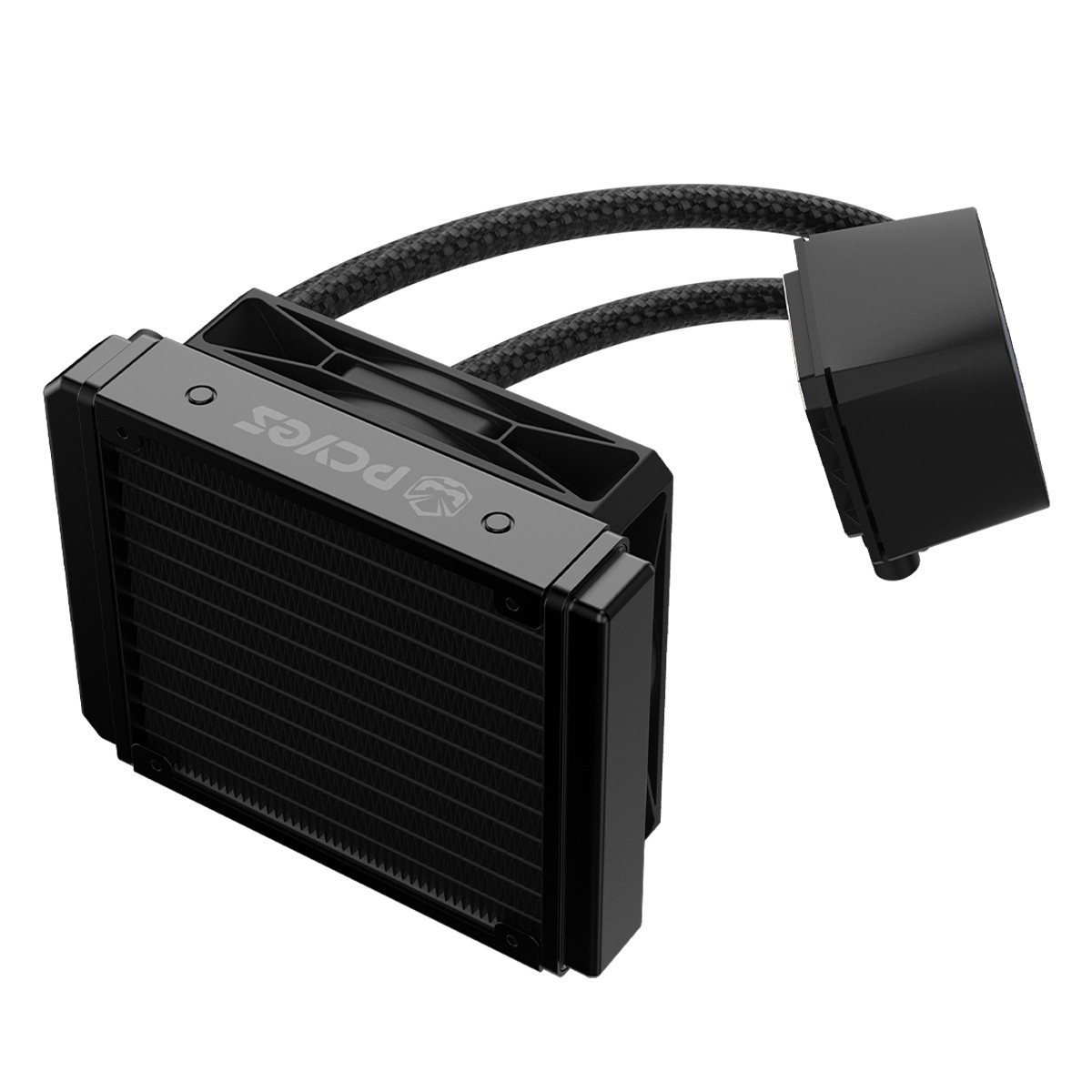 Water Cooler PCYES Tundra Black Vulcan, ARGB, 120mm, Intel-AMD, Preto, WCTBK120