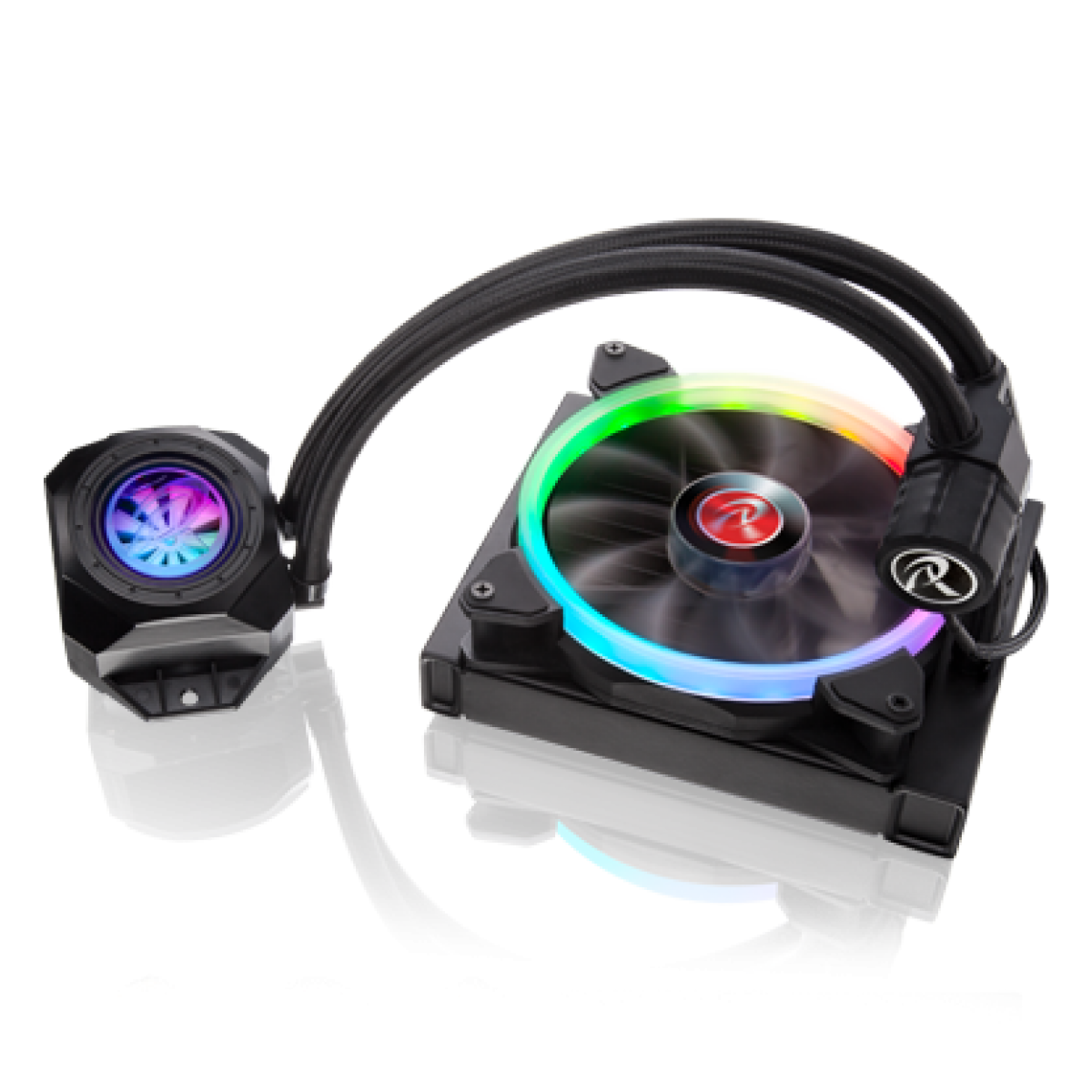 Water Cooler Raijintek ORCUS 140 RBW, 140mm, Intel-AMD, 0R10B00090