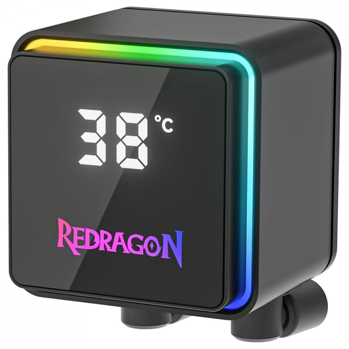 Water Cooler Redragon CCW-1021, ARGB, 240mm, Com Display LCD, Intel-AMD, Preto