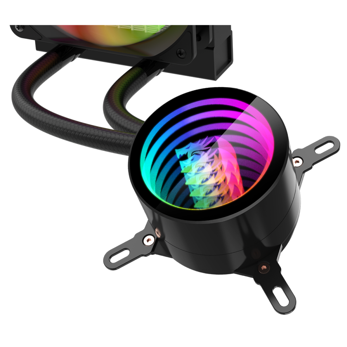 Water Cooler Redragon CCW-3011, RGB, 240mm, Intel-AMD, Black