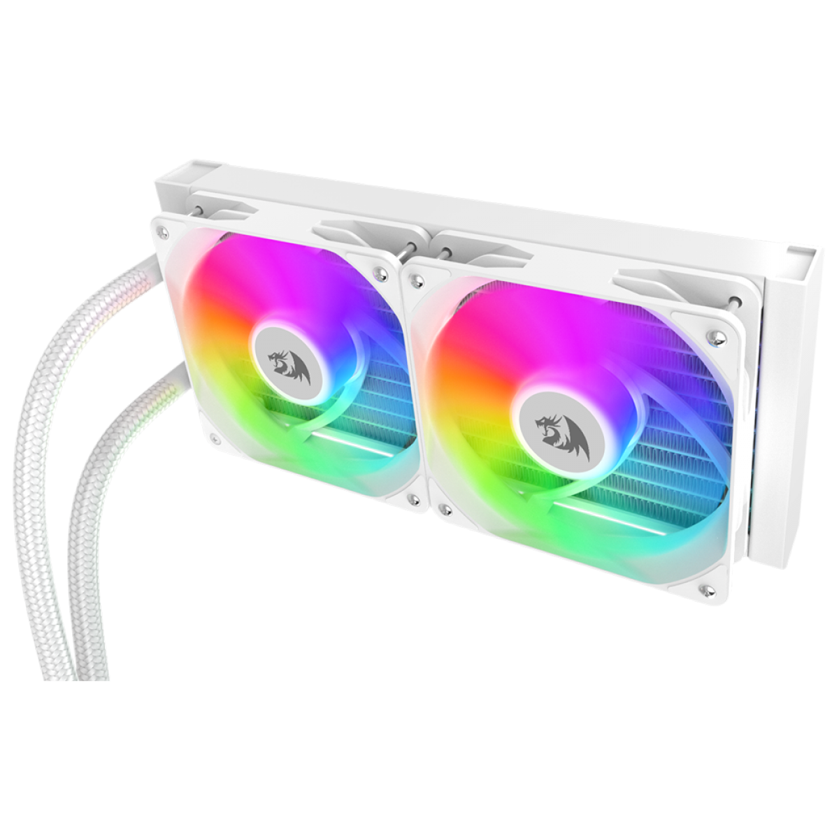 Water Cooler Redragon CCW-3011W, RGB, 240mm, Intel-AMD, White