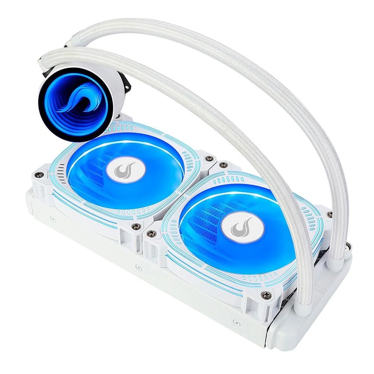 Water Cooler Rise Mode Aura Frost Pro, ARGB, 240mm, Intel-AMD, Branco, RM-WCZ-06-ARGB