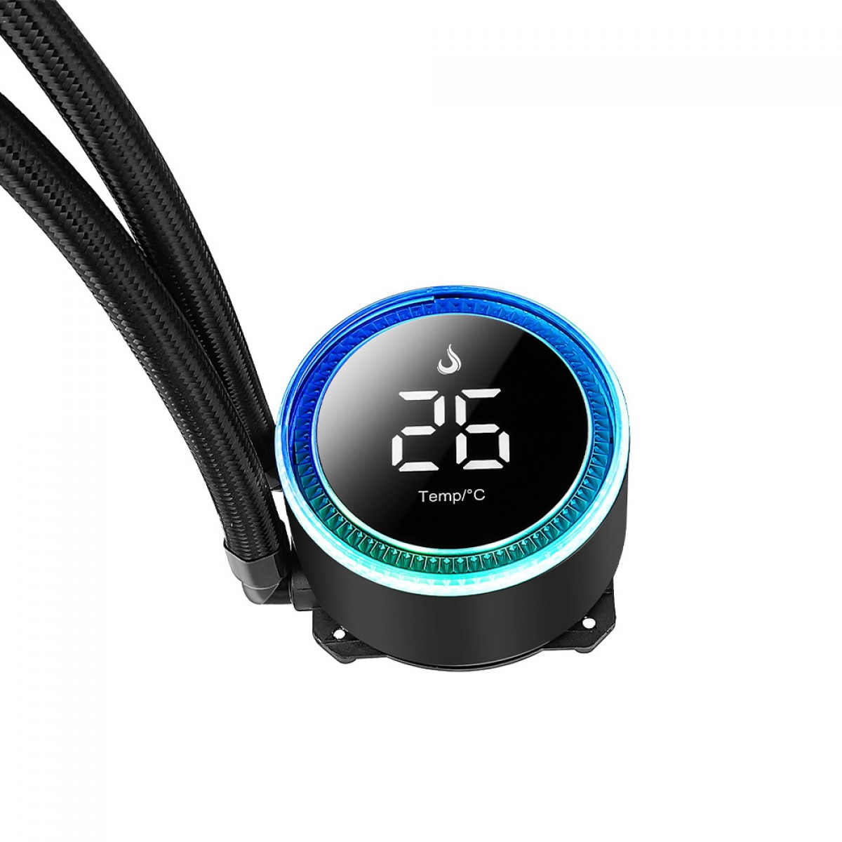 Water Cooler Rise Mode Aura Ice Black, ARGB, 360mm, Intel-AMD, Preto, RM-WAIB-06-ARGB