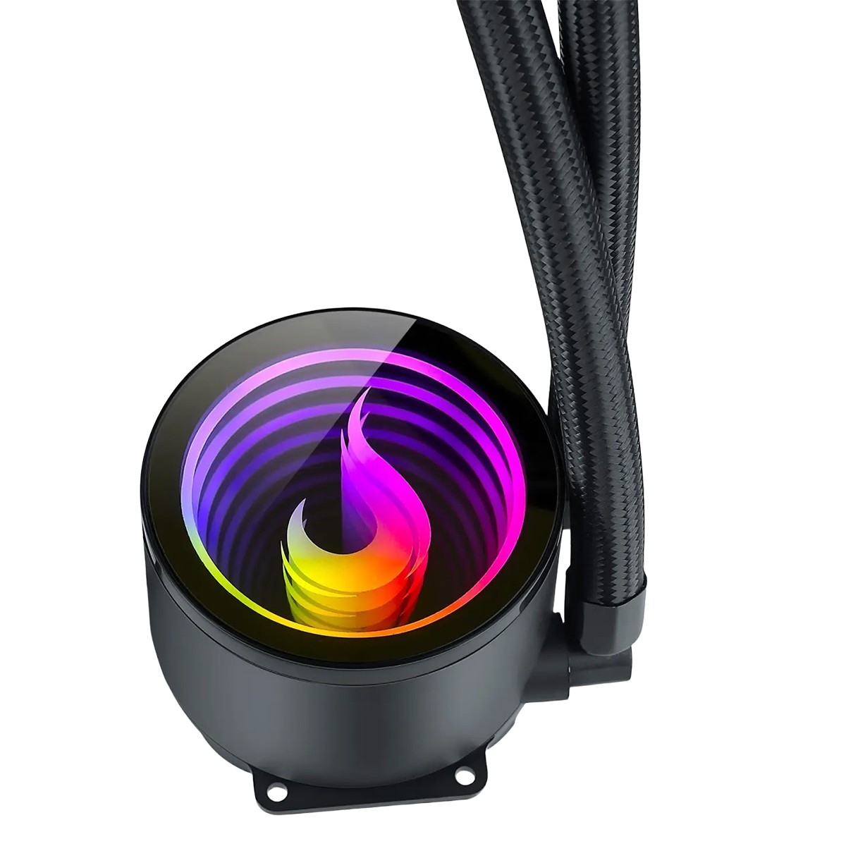 Water Cooler Rise Mode Black, ARGB, 360mm, Intel-AMD, Preto, RM-WCB-07-ARGB