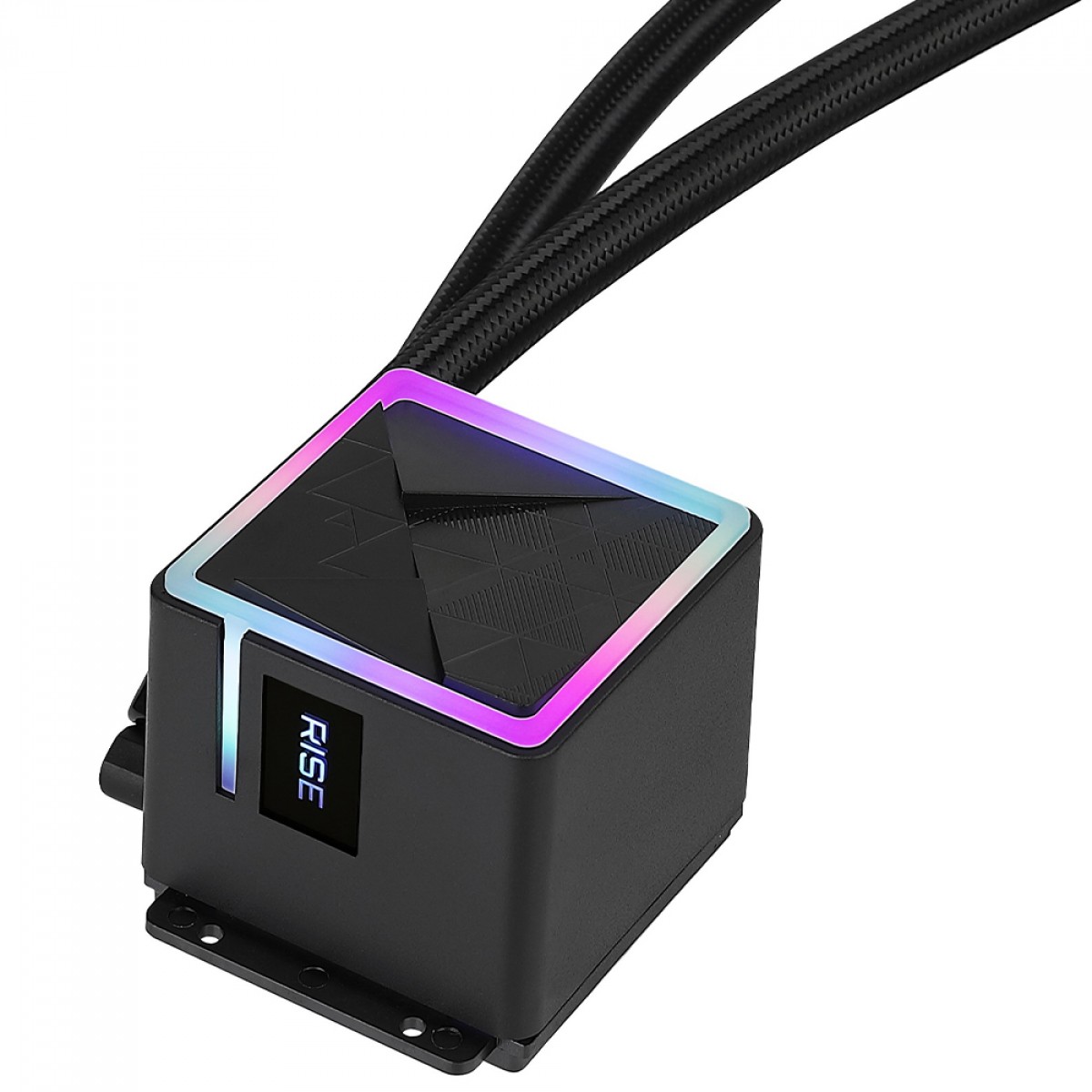 Water Cooler Rise Mode Black, Rainbow, 360mm, Intel-AMD, Preto, RM-WCB-03-RBW