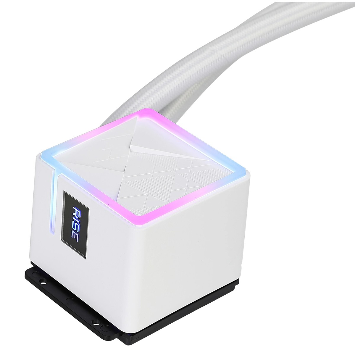 Water Cooler Rise Mode Frost, Rainbow, 360mm, Intel-AMD, Branco, RM-WCF-04-RBW