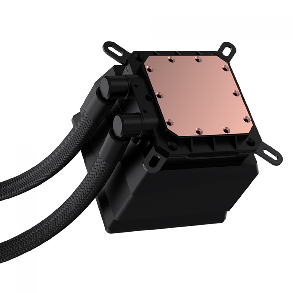 Water Cooler Round5 Notus Black, ARGB, 360mm, Com Display LCD, Intel-AMD, PWM, Preto, R5-WC-NOTUS-360B-2228