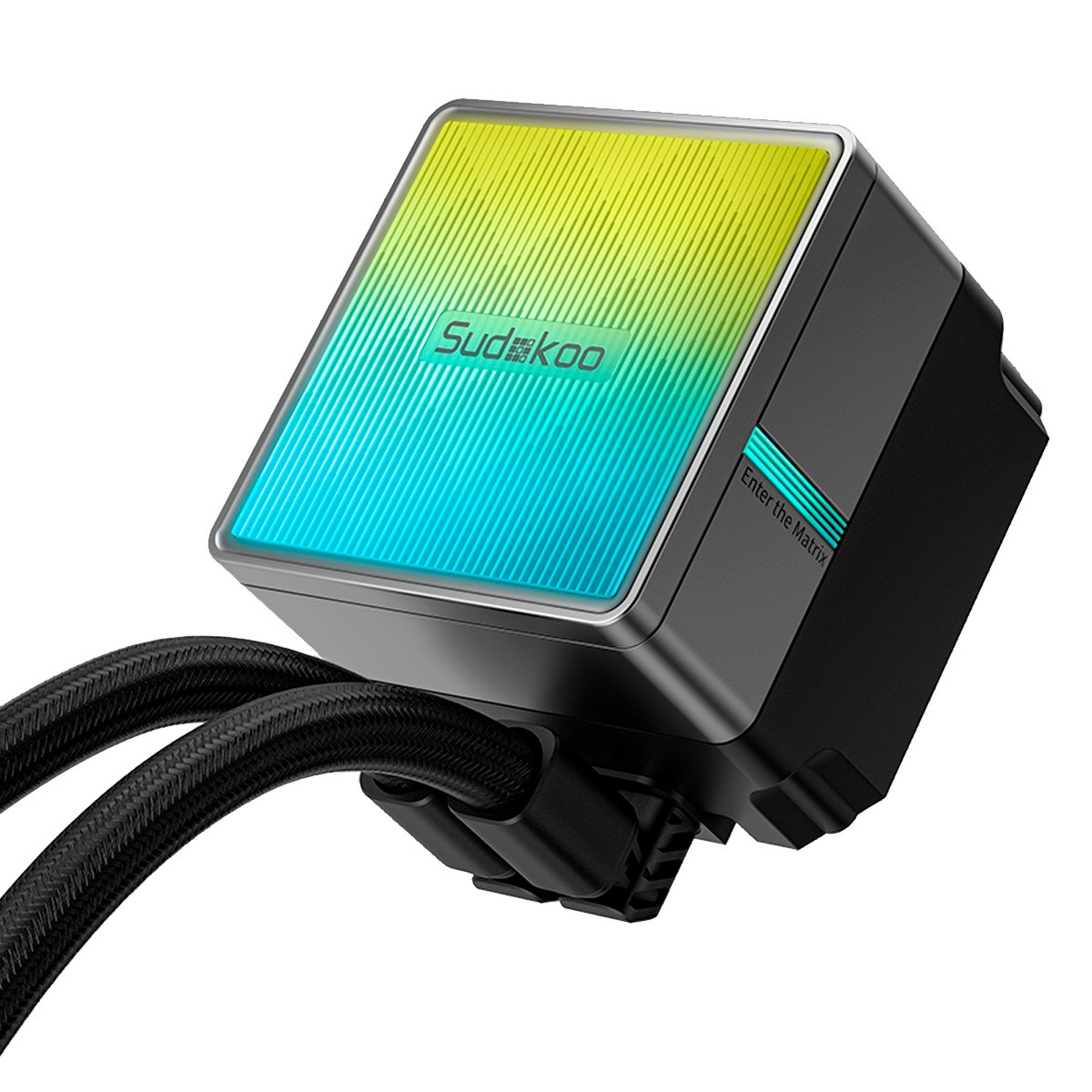 Water Cooler Sudokoo Nexaura 360, 360mm, Intel-AMD, ARGB, Preto, RNXA360-BKAMMN-GAS-1