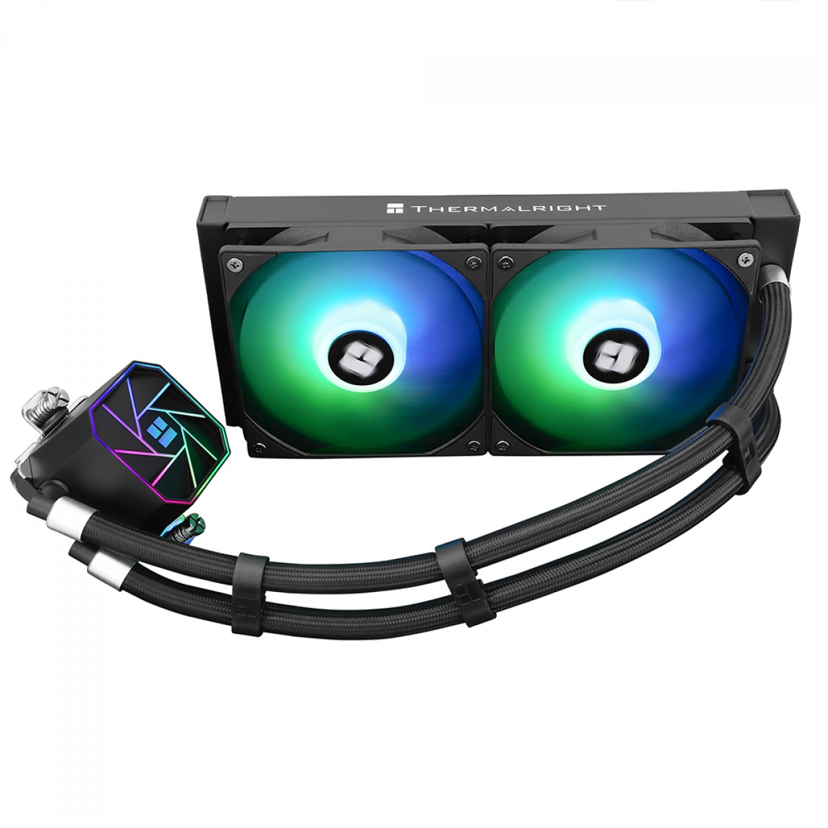 Water Cooler Thermalright Aqua Elite 240 V3, 240mm, ARGB, Intel/AMD, Black