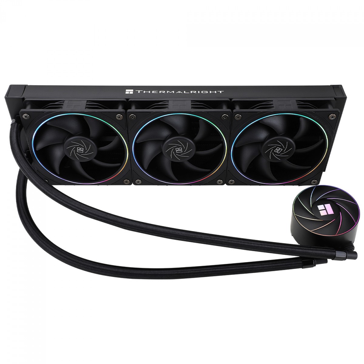 Water Cooler Thermalright Aqua Elite 360 Black V2, 360mm, ARGB, Intel/AMD, Preto