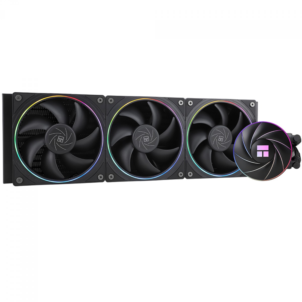 Water Cooler Thermalright Aqua Elite 360 Black V2, 360mm, ARGB, Intel/AMD, Preto
