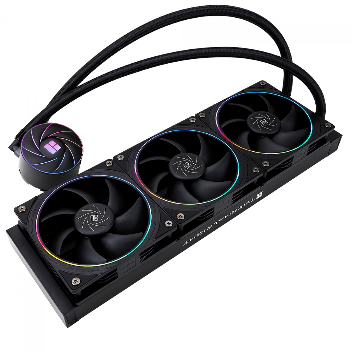 Water Cooler Thermalright Aqua Elite 360 Black V2, 360mm, ARGB, Intel/AMD, Preto