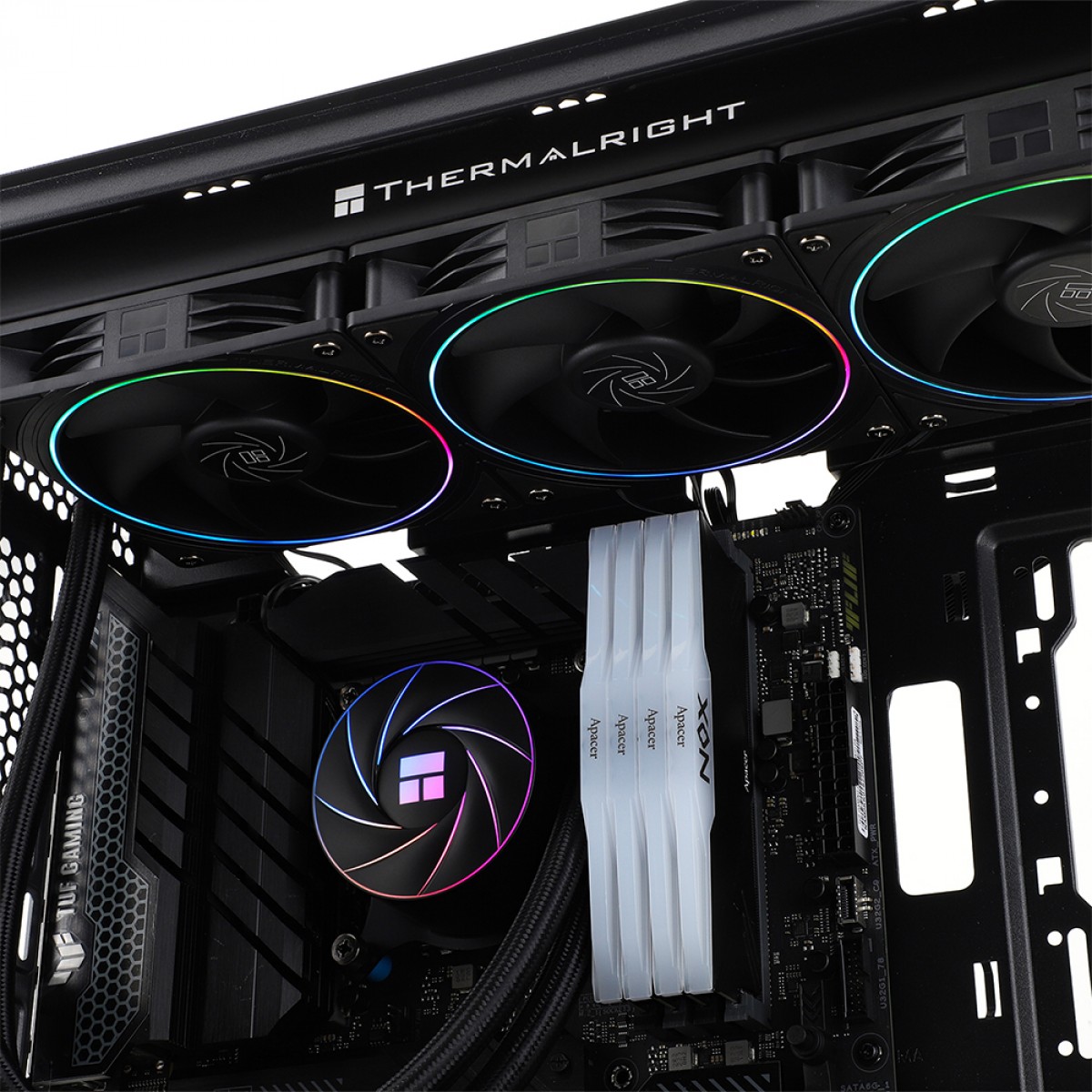 Water Cooler Thermalright Aqua Elite 360 Black V2, 360mm, ARGB, Intel/AMD, Preto