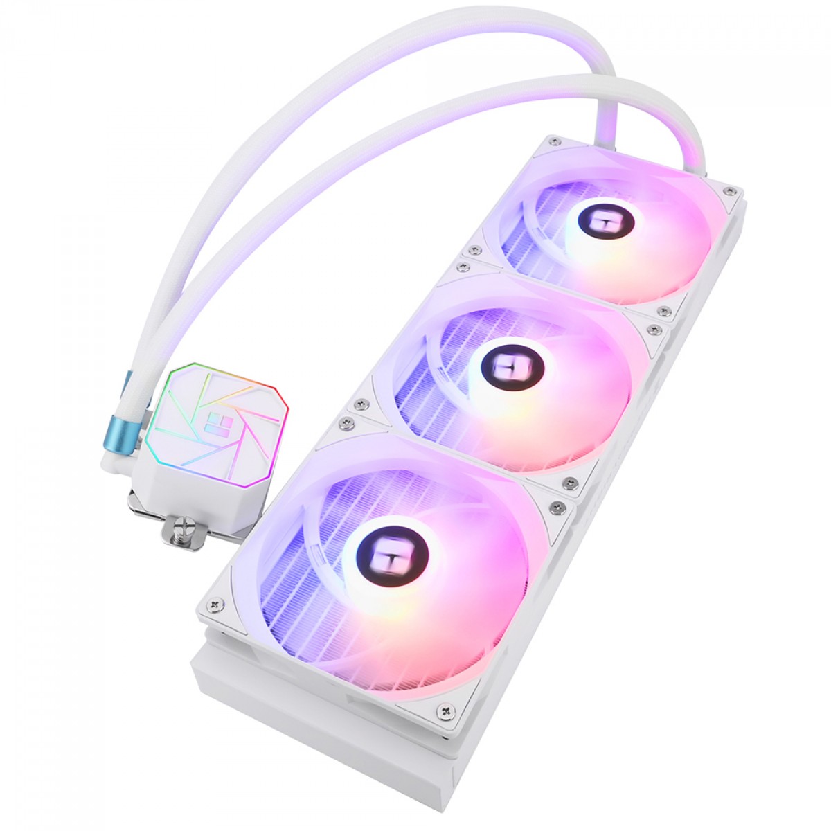 Water Cooler Thermalright Aqua Elite 360 V3, 360mm, ARGB, Intel/AMD, White