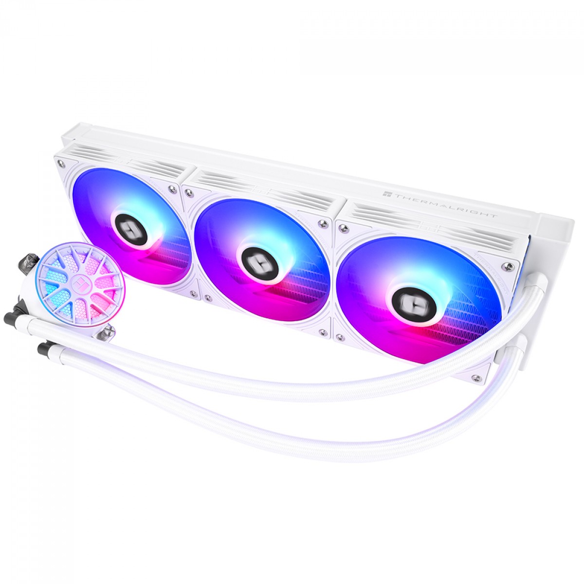 Water Cooler Thermalright Aqua Elite 360 V6, 360mm, ARGB, Intel/AMD, White