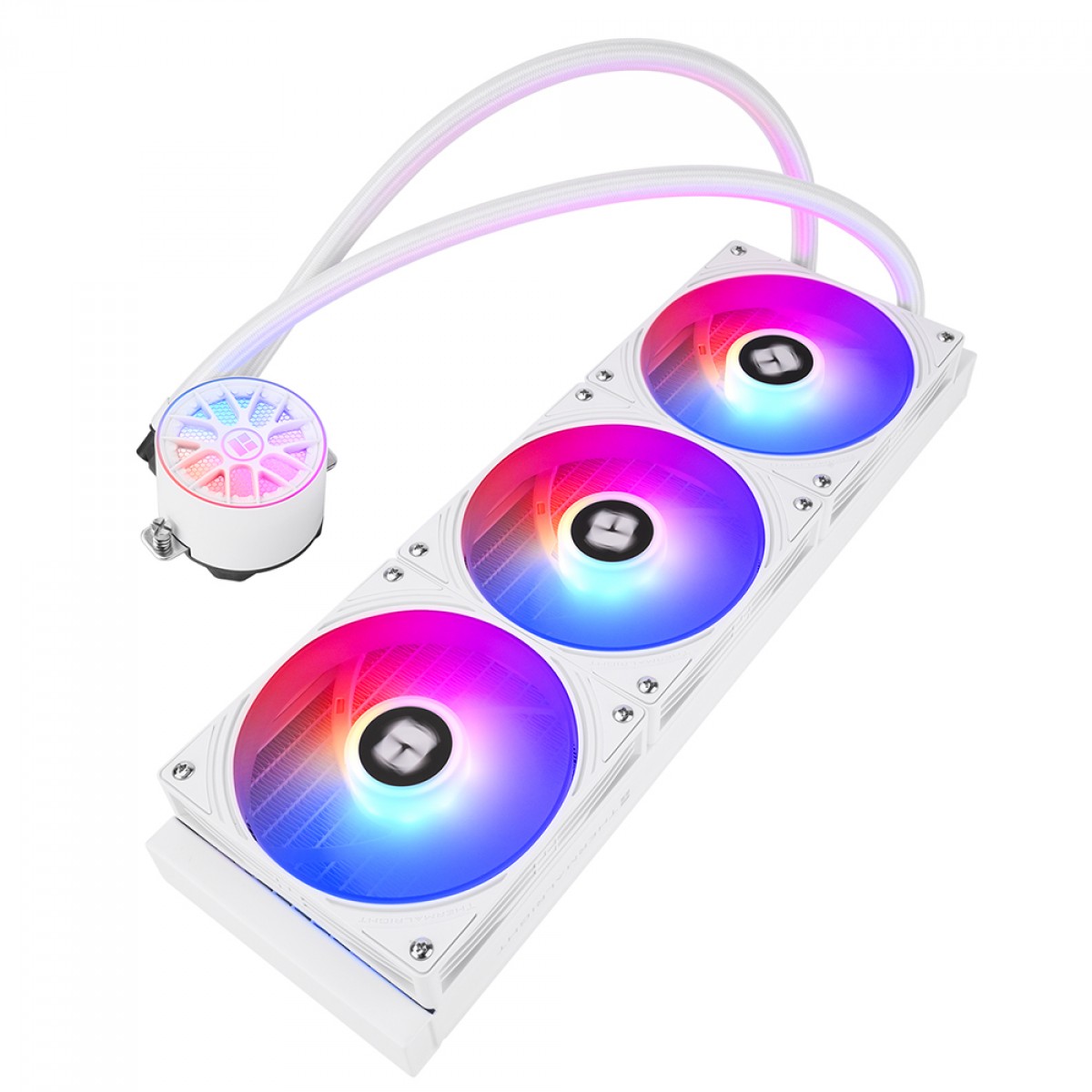 Water Cooler Thermalright Aqua Elite 360 V6, 360mm, ARGB, Intel/AMD, White