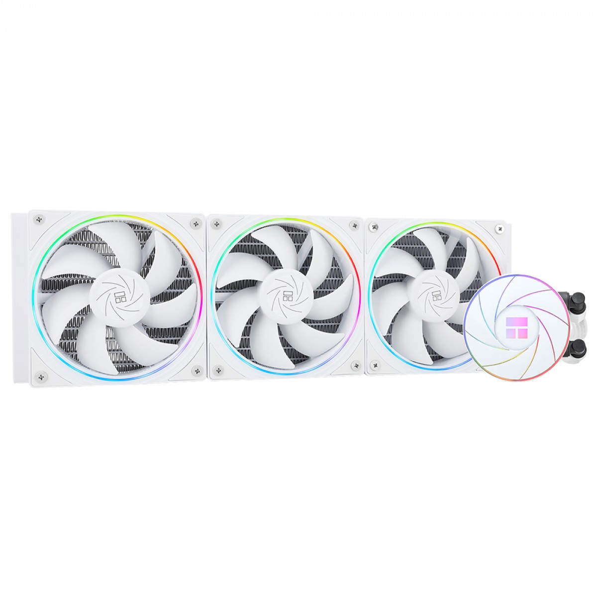 Water Cooler Thermalright Aqua Elite 360 White V2, 360mm, ARGB, Intel/AMD, Branco