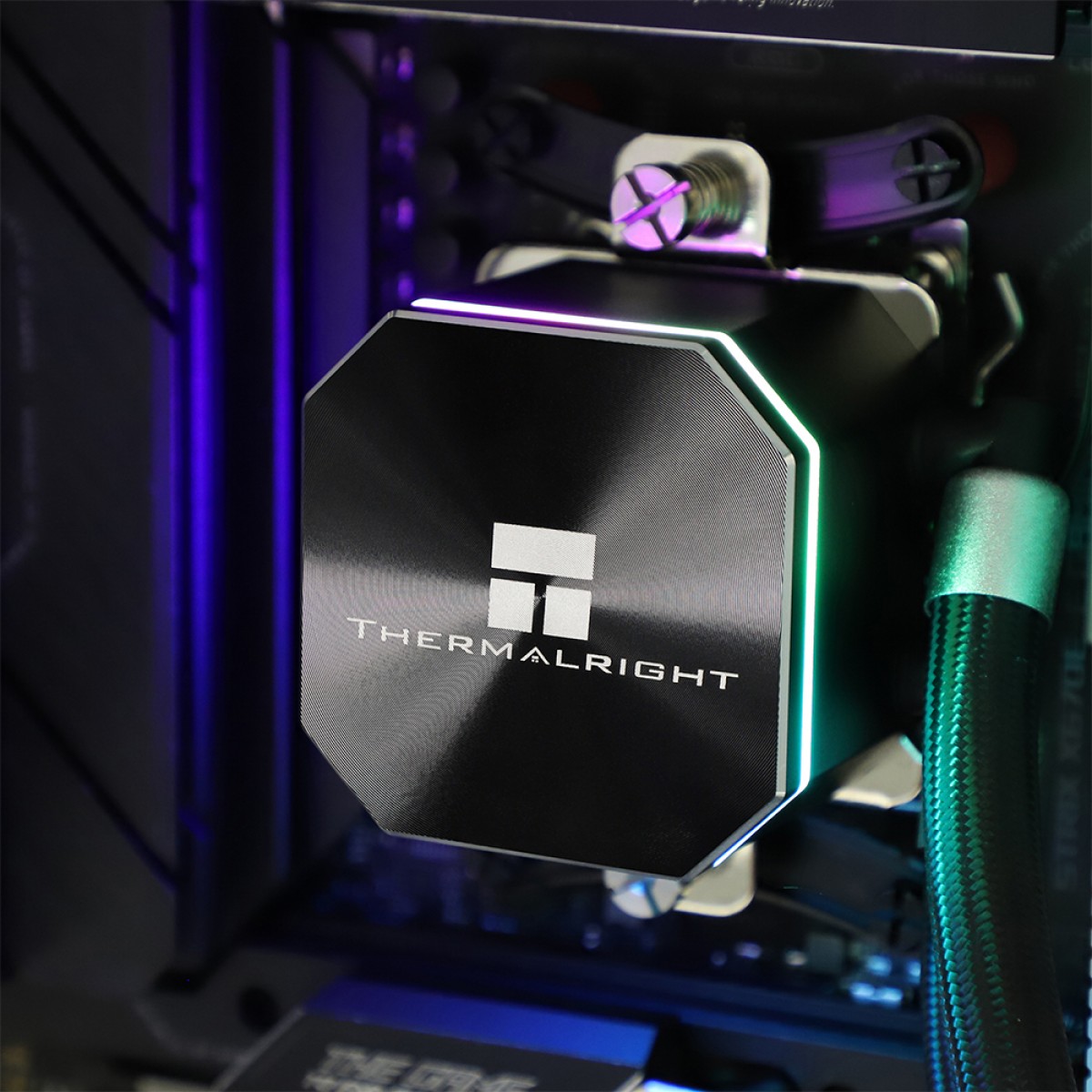 Water Cooler Thermalright Frozen Edge 360 Black, 360mm, ARGB, Intel/AMD, Preto