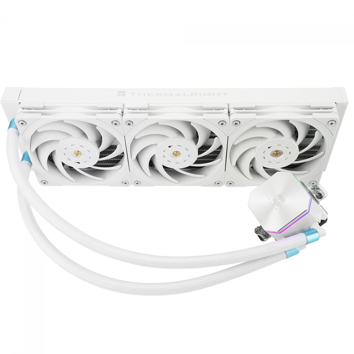 Water Cooler Thermalright Frozen Edge 360 White, 360mm, ARGB, Intel/AMD, Branco