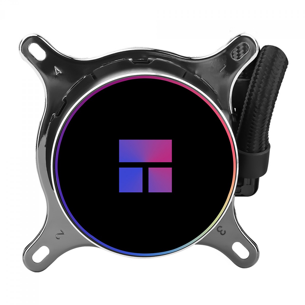 Water Cooler Thermalright Frozen Fusion 360 Black, 360mm, Display ARGB, Intel/AMD, Preto 