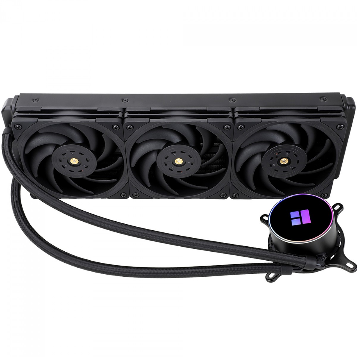 Water Cooler Thermalright Frozen Fusion 360 Black, 360mm, Display ARGB, Intel/AMD, Preto 