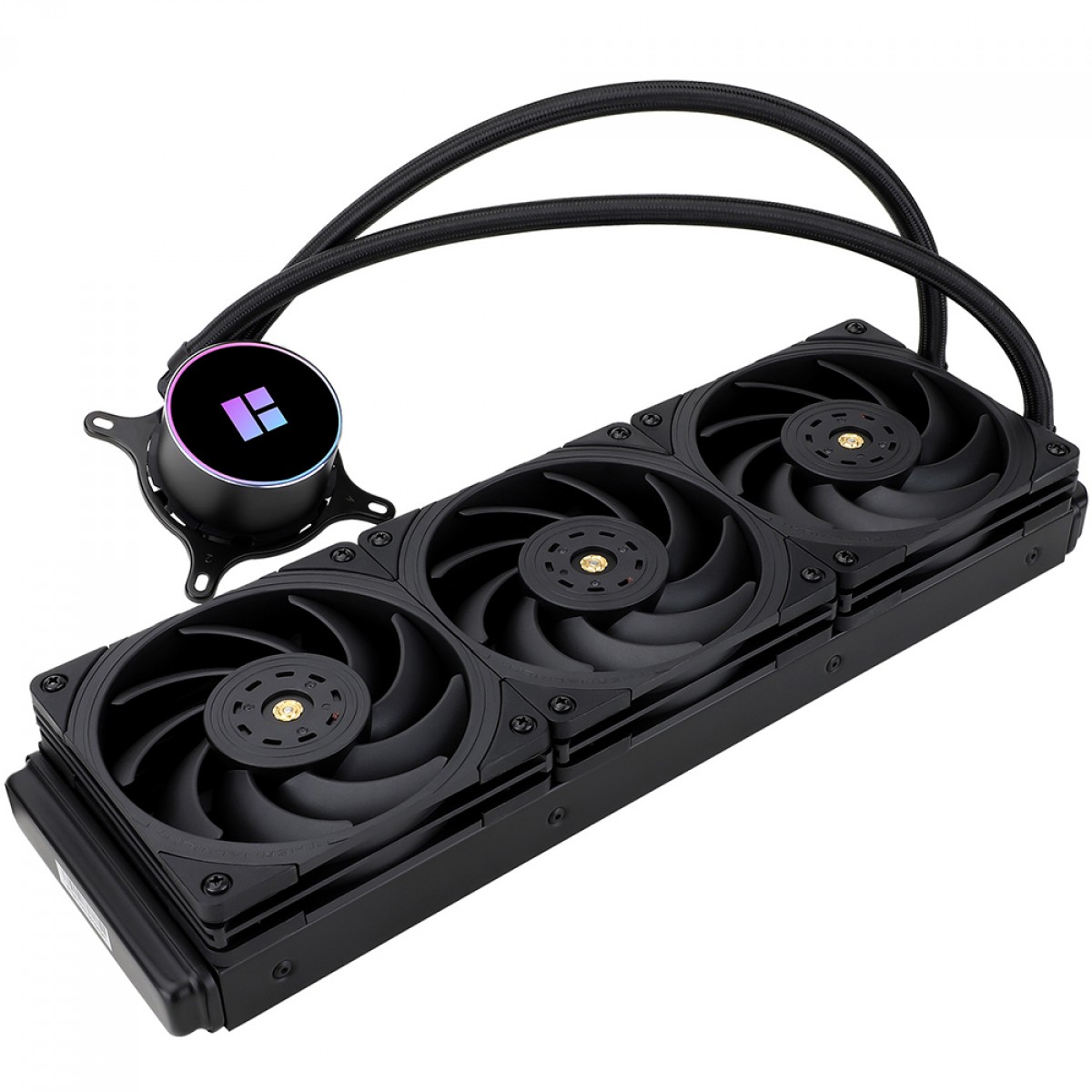 Water Cooler Thermalright Frozen Fusion 360 Black, 360mm, Display ARGB, Intel/AMD, Preto 