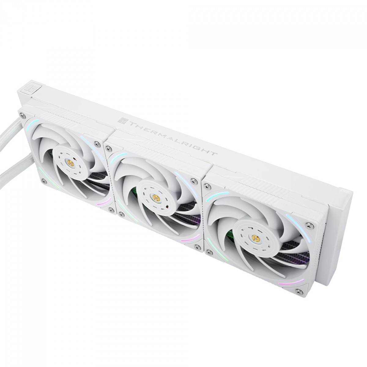 Water Cooler Thermalright Frozen Guardian 360 White, 360mm, ARGB, Display LCD, Intel/AMD, Branco