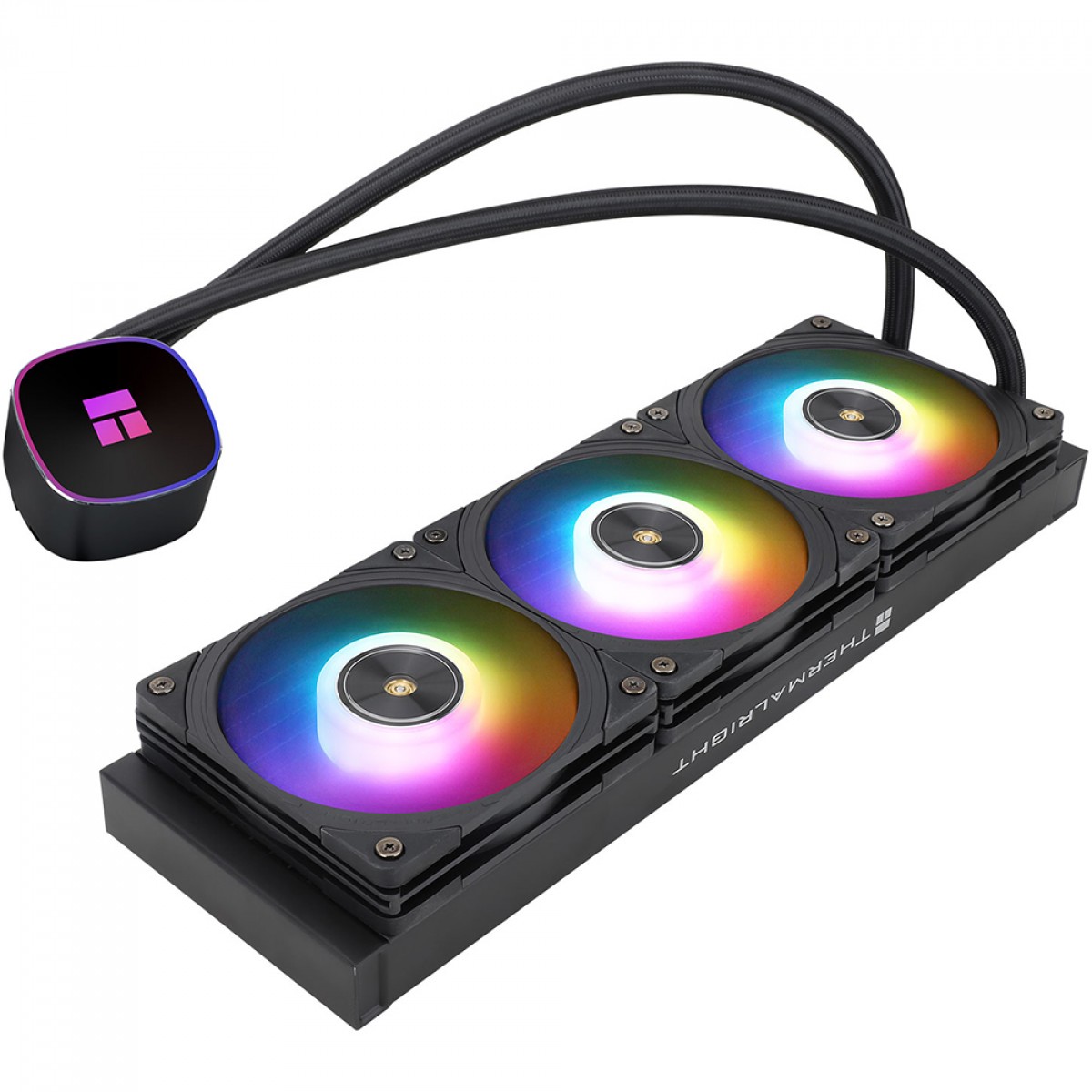 Water Cooler Thermalright Frozen Horizon 360 Black, 360mm, ARGB, Intel/AMD, Preto