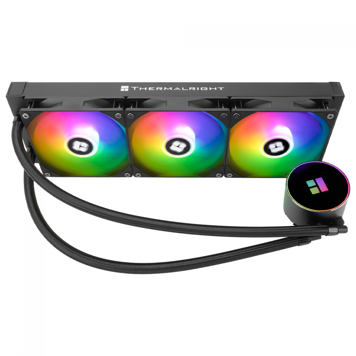 Water Cooler Thermalright Frozen Magic 360 Black ARGB V2, 360mm, Intel/AMD, Preto