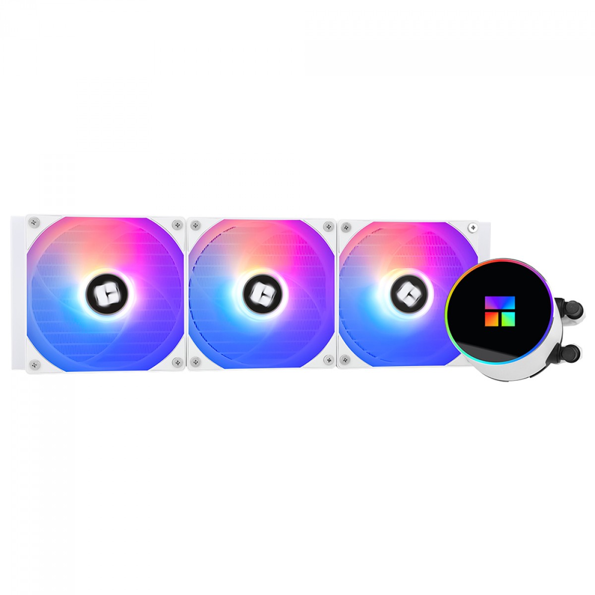 Water Cooler Thermalright Frozen Magic 360 White ARGB V2, 360mm, Intel/AMD, Branco