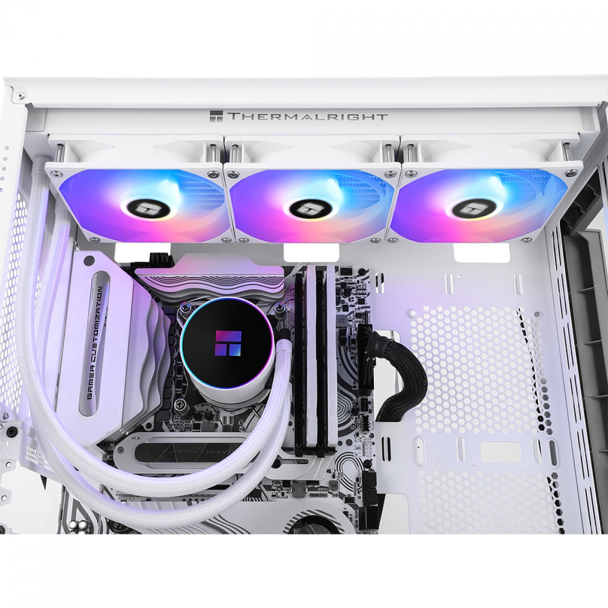 Water Cooler Thermalright Frozen Magic 360 White ARGB V2, 360mm, Intel/AMD, Branco