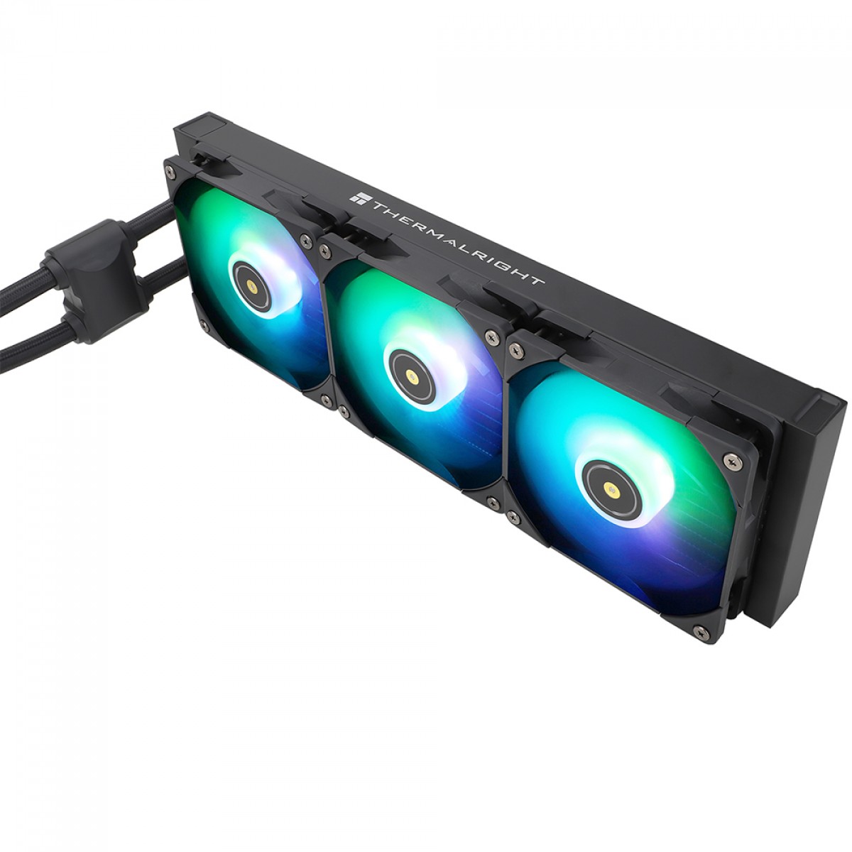 Water Cooler Thermalright Frozen Notte 360 Black ARGB V2, 360mm, Intel/AMD, Preto