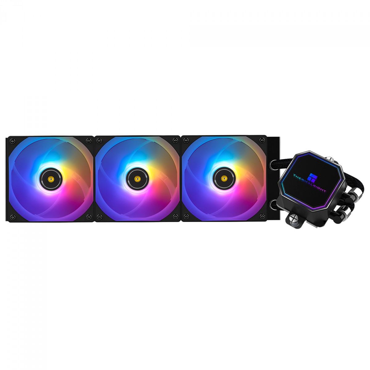 Water Cooler Thermalright Frozen Prism 360 Black, 360mm, ARGB, Intel/AMD, Preto