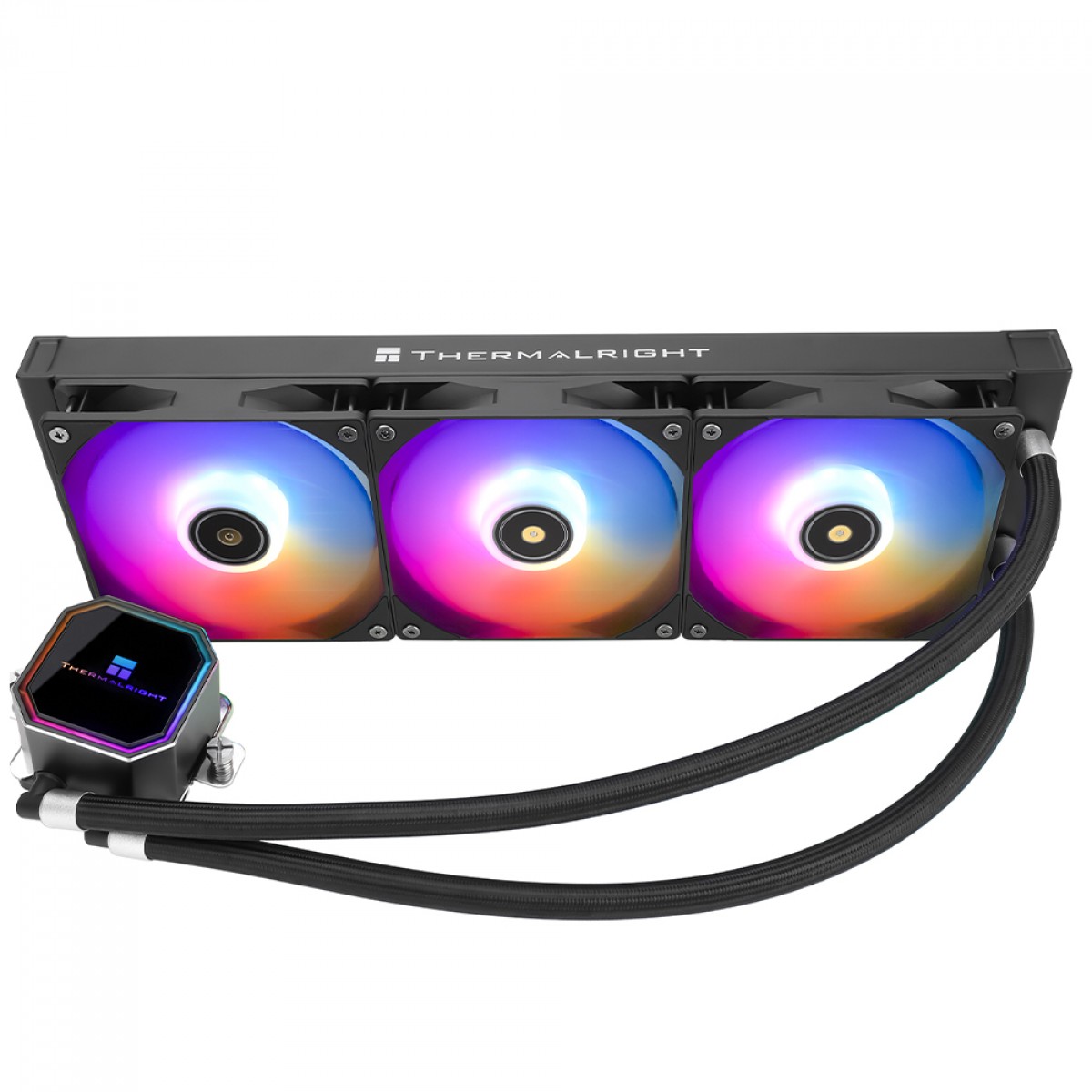 Water Cooler Thermalright Frozen Prism 360 Black, 360mm, ARGB, Intel/AMD, Preto